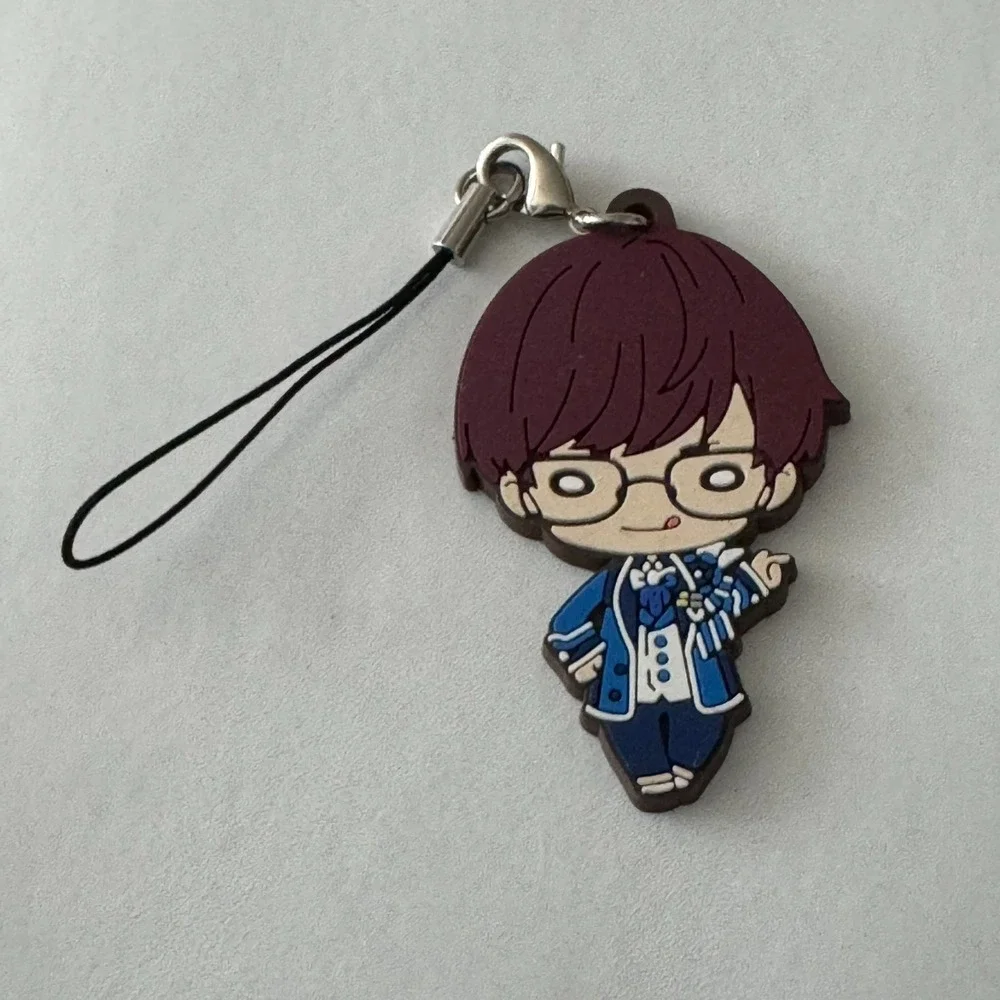Mikado‎ Sekimura B-Project Keychain Strap Charm Rubber Anima Game